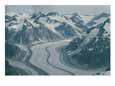 An Aerial View of Mendenhall Glacier