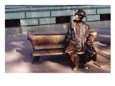 "Tuwim Bench" Monument Dedicated to Poet Julian Tuwim, Lodz, Lodzkie, Poland