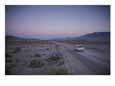 A Truck on a Road in the Eastern Edge of Nevada Basin Range Country