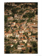Aerial of Menalon Mountain Village, Greece