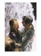 Couple Embracing in Waterfall, Grand Canyon, Arizona