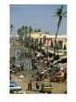 People Going About Their Business In Street, St Louis, Senegal