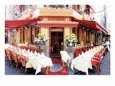Restaurant on Rue Des Bouchers, Brussels, Belgium