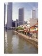Clarke Quay On Singapore River, Singapore, Asia