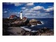 Portland Head Lighthouse On Cape Elizabeth, Portland, Maine, U.S.A.