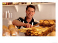 A baker in a bakery