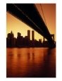 Brooklyn Bridge & Ny Skyline New York Brooklyn Bridge