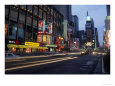 Times Square, looking north, dusk, NYC Scenic Streets & Roadways