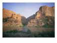 The Colorado River Flows Past Hole-In-The-Rock