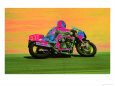 Person Riding a Motorcycle