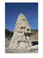 Liberty Cap formation at Mammoth Hot Springs