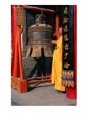 Tayuan Temple Bell, in Sacred Buddhist Mountain Area of Wutaishan, Taihuai, Shanxi, China
