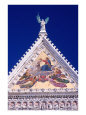 Decorative Steeple of Church, Siena, Italy