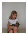 Girl and kitten