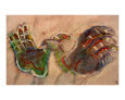 painted doves Art on the Verge Animals