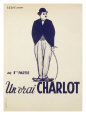 French Charlie Chaplin Movie poster