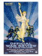 WWI US Public War Review Movie Poster