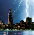 Lightning Over Chicago
