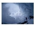 Ice Cave in a Glacier