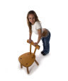 Allissa with Chair Emerging Artists Art on the Verge