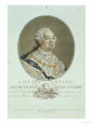 Portrait of Louis XVI from "Portraits Des Grands Hommes Illustres"
