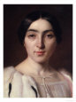 Portrait Presumed to be Adele Hugo Figurative Portraits