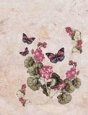 Geranium w/ Butterflies