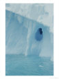 Detail of an Iceberg Shaped by Erosion