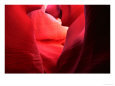A red glow through the Upper Antelope Canyon Arizona, Antelope Canyon, U.S.A.