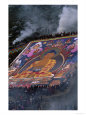 Large Portrait Using Tang Ka, an Ancient Form of Tibetan Buddhist Painting, Lhasa, China