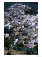 Overhead of Moulay Idriss, Meknes, Morocco