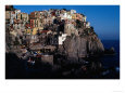 Views of Cliff-Top Village from Via Dell" Amore, Manarola, Italy