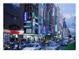 Rush Hour Traffic on Duenhua N. Road, Taipei, Taiwan