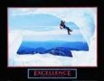 Excellence - Snow Climber Motivational Sports Motivational