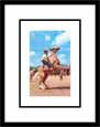 Cowgirl with Palomino