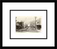 Skagway, Alaska Street with Tram