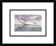 Sunderland Flying Boat over Ship