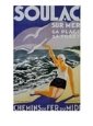 Soulac Travel Advertisement Poster
