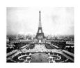 Eiffel Tower Over Exposition 1889