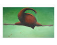 "Straddle", slender moa, from the "Post Extinction " series