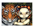 Fairy Taming a Tiger
