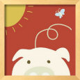 Peek-a-Boo IV, Pig