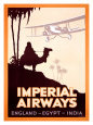 Imperial Airways England Egypt India