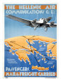 The Greek Hellenic Airline Poster