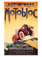 Bordeaux Mortobloc Automobile Poster