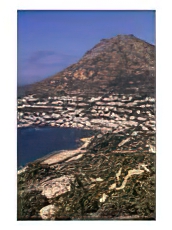 Aerial View of Simons Town, South Africa