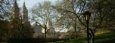 Park in Front of a Building, Central Park, New York City, New York State, USA