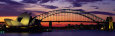 Sydney Harbour Bridge at Sunset, Sydney, Australia
