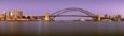 Dusk, Harbor Tunnel Bridge, Sydney, Australia