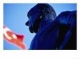 Ataturk Statue, Serago Point, Istanbul, Turkey